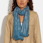 Coach Outlet Signature Wrap