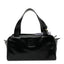 Vitello Lux Bauletto Top Handle Bag Black