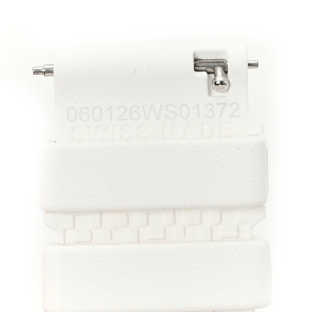 Rubber 36mm Large Cut Single Tour Band White