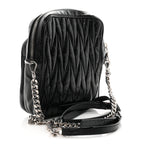 Nappa Matelasse Crossbody Black