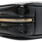 Naplak Patent Small Beau Top Handle Bag Black