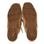 X NEW BALANCE Faded Suede Calfskin 530 SL Slip-On Mules 39 Ecru