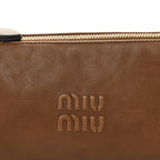 Nappa Aviator Mini Pouch Rovere