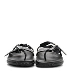 Calfskin Womens Inboard Sandals 38 Black