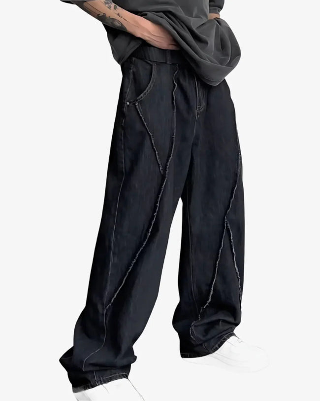 THE DISTRESSED BLACK JEANS Main Image
