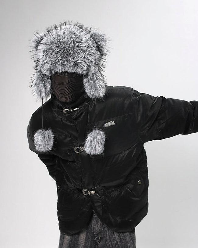 New Plush Versatile Fur Hat Main Image