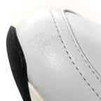 Canvas Calfskin Mens Trail Sneakers 41.5 Prunoir White