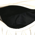 Nappa Matelasse Small Wander Hobo White