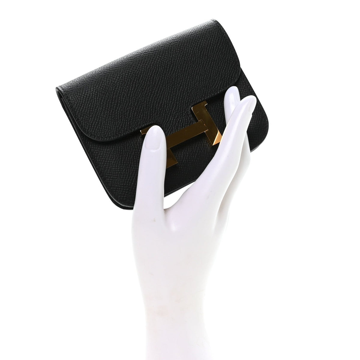 Epsom Constance Slim Wallet Black