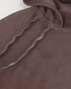 Washed Stitch Detail Oversized Hoodie