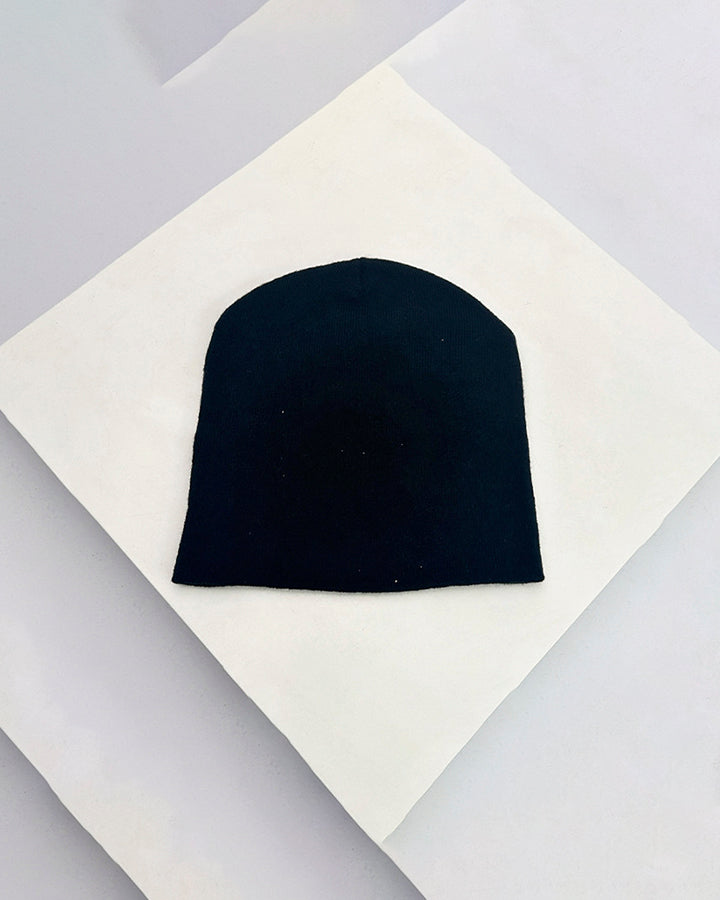 Punk-Style Knitted Beanie
