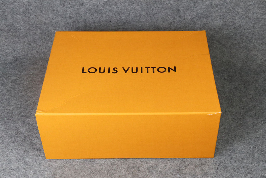 LV Trainer Low 'Velcro Strap - Black Monogram Denim'