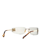 Metal Aube Sunglasses SMUA51 Gold Light Grey