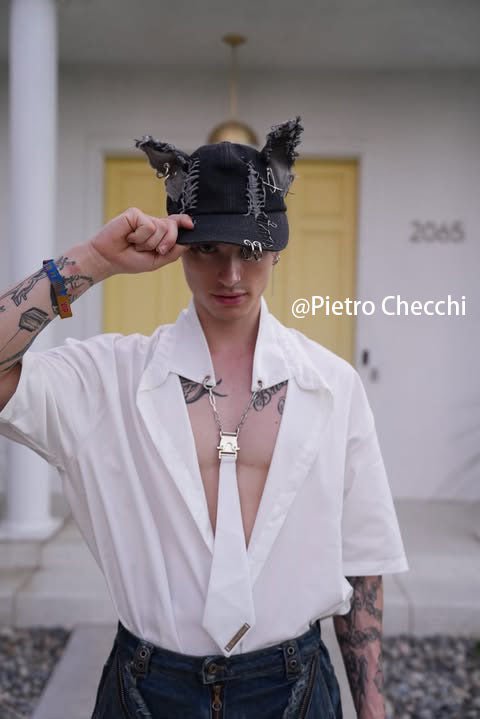 Cute Doberman Waste Land Duckbill Cap Main Image