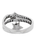 18K White Gold Diamond Étolie Filante Ring 55 7.25