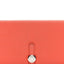 Togo Dogon Recto Verso Wallet Orange Poppy Rose Candy