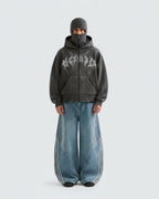 KIIKIO Stonewashed Balaclava Integrated Hoodie