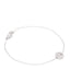 18K White Gold Diamond Coco Crush Station Bracelet