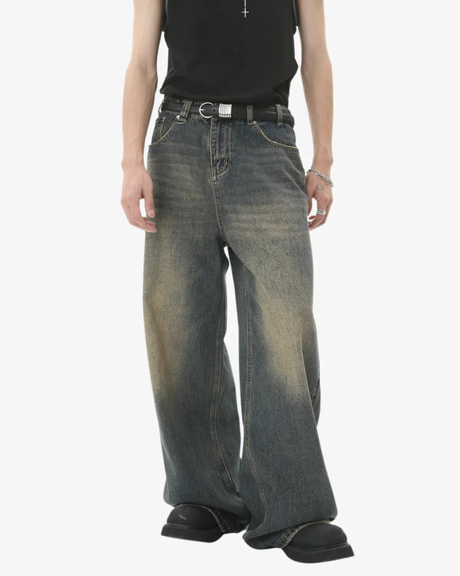 THE STRAIGHT FADED JEANS Main Image