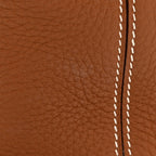 Taurillon Clemence Swift In-The-Loop 18 Bag Gold