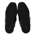 X NEW BALANCE Bleached Calfskin 530 SL Slip-On Sneakers Mules 37 Black