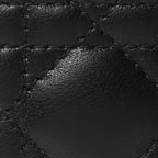 Lambskin Cannage Micro Lady Dior Black