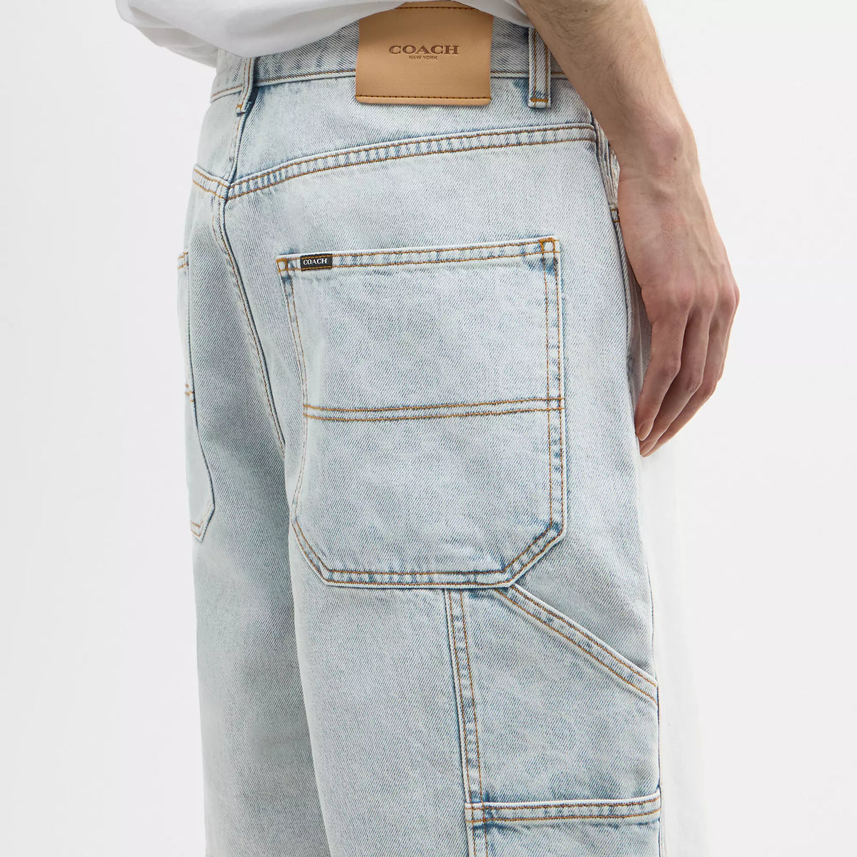 Coach Outlet Signature Denim Shorts