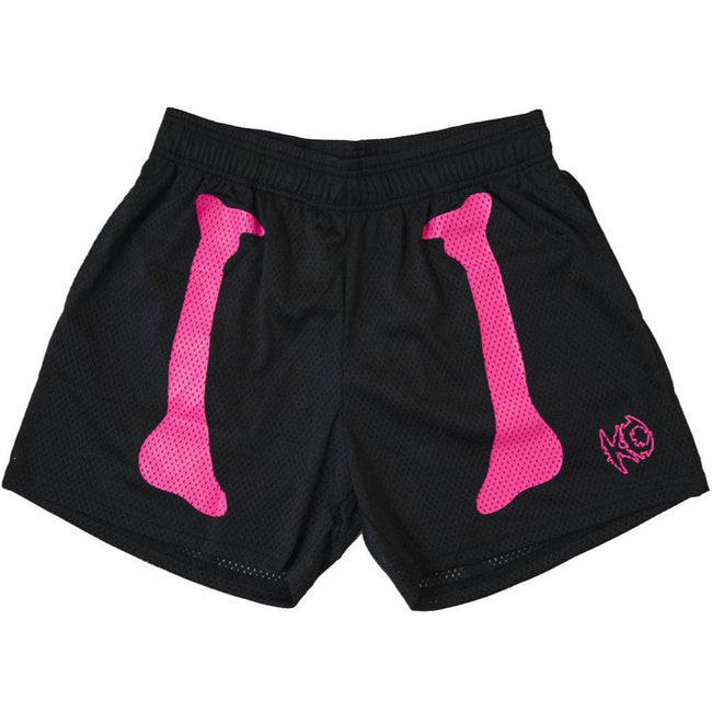 VENTED MESH SHORTS BONE DRY - BLACK / PINK Hover Image