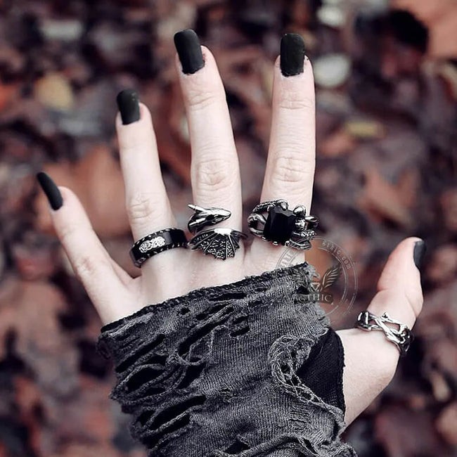 Flying Dragon Stainless Steel Ring Main Image