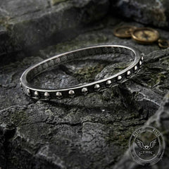 Gothic Multi-Skull Pattern Stainless Steel Bracelet
