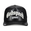 Godspeed Forever Black Leather Trucker Hat