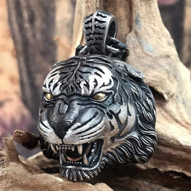 Original Handmade Tiger King Pendant Main Image