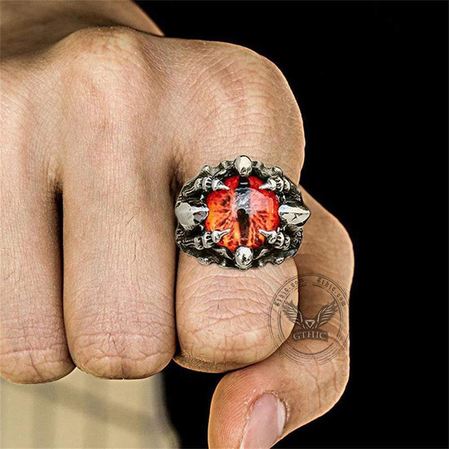 Eye Of Sauron Stainless Steel Ring Main Image