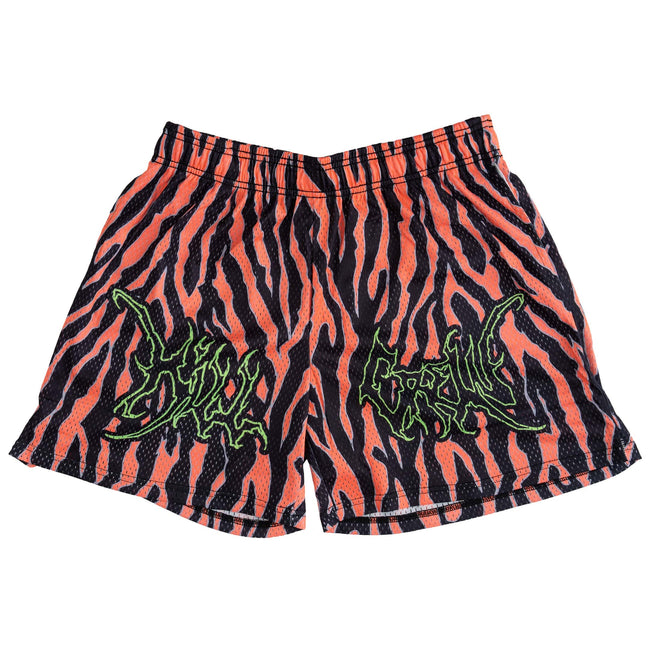VENTED MESH SHORTS ALIEN - RED Hover Image