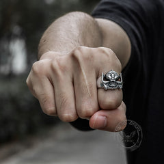 Motörhead Stainless Steel Warpig Finger Ring