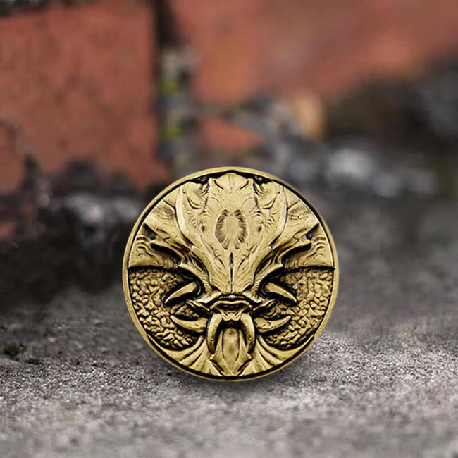 Seven Deadly Sins Of Pride Zinc Alloy Hobo Nickel Coin Pendant Hover Image