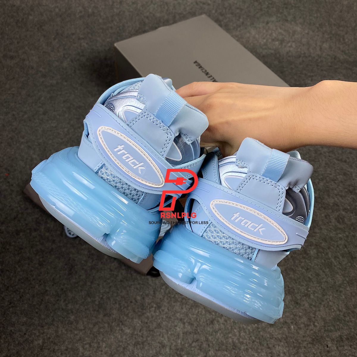 Balenciaga Wmns Track Sneaker 'Light Blue'