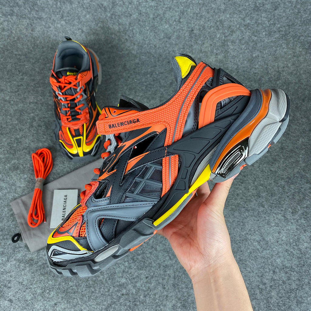 Balenciaga Track 2 Trainer 'Orange Black'