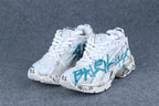 Balenciaga Wmns Runner Sneaker 'Graffiti - White Blue'