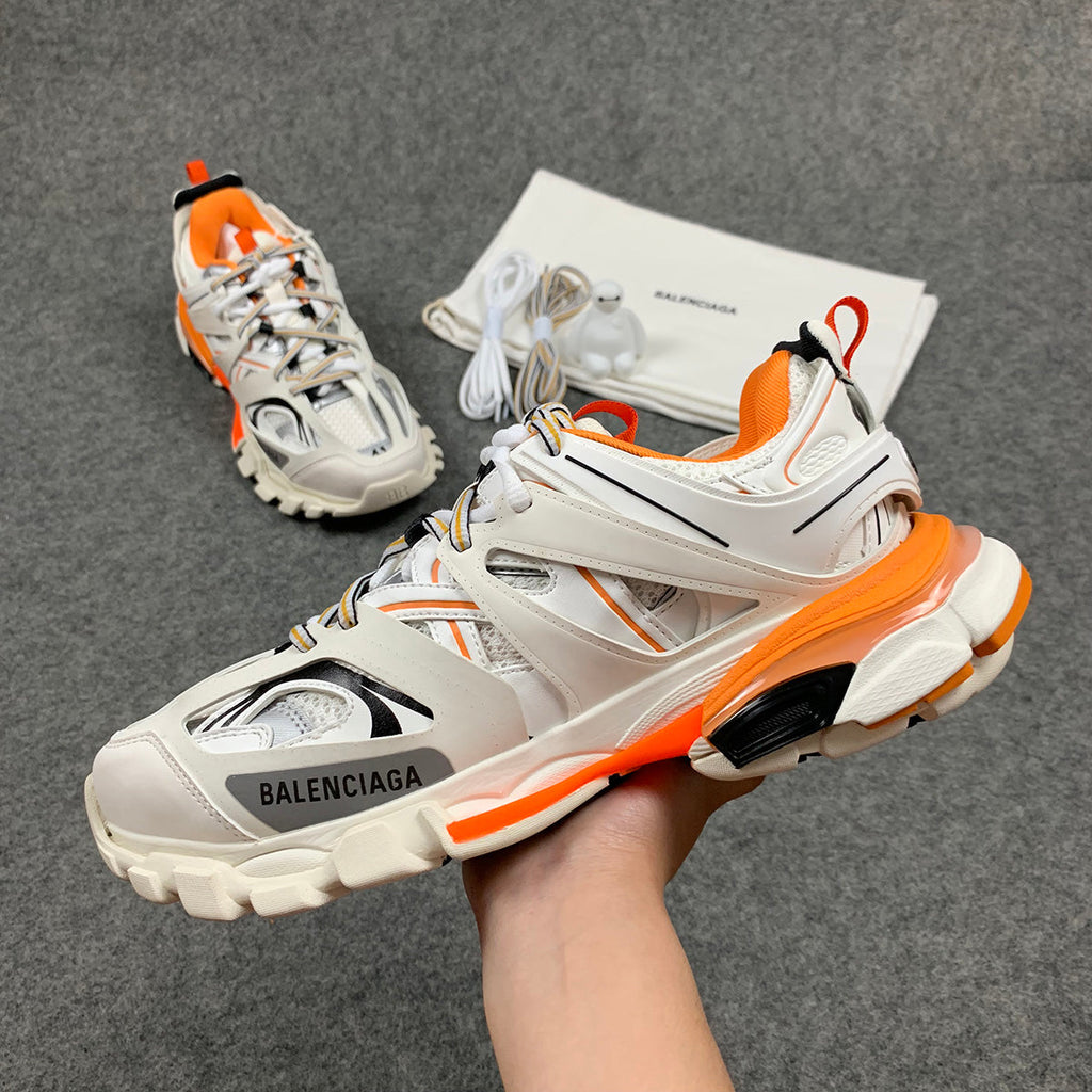 Balenciaga Wmns Track Trainer 'White Orange'