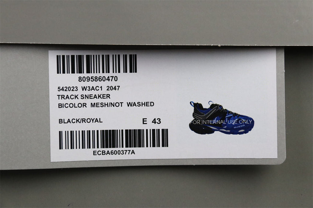 Balenciaga Track Sneaker 'Blue Black'