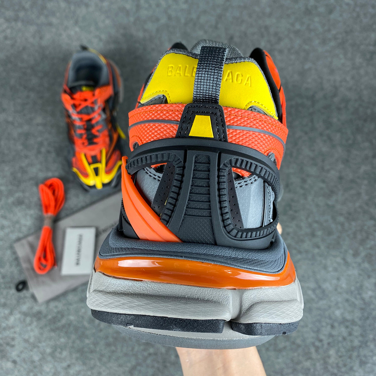 Balenciaga Track 2 Trainer 'Orange Black'