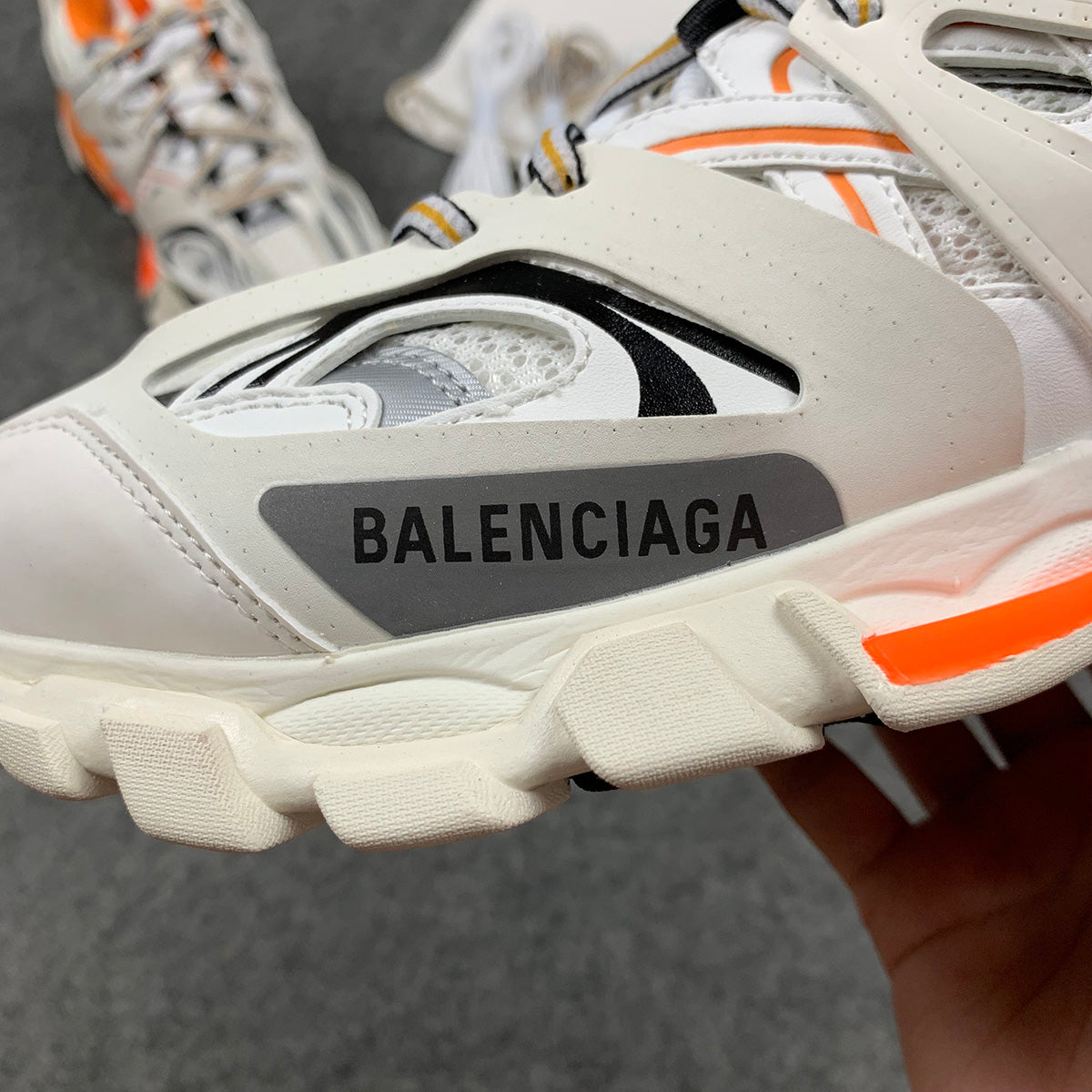 Balenciaga Wmns Track Trainer 'White Orange'
