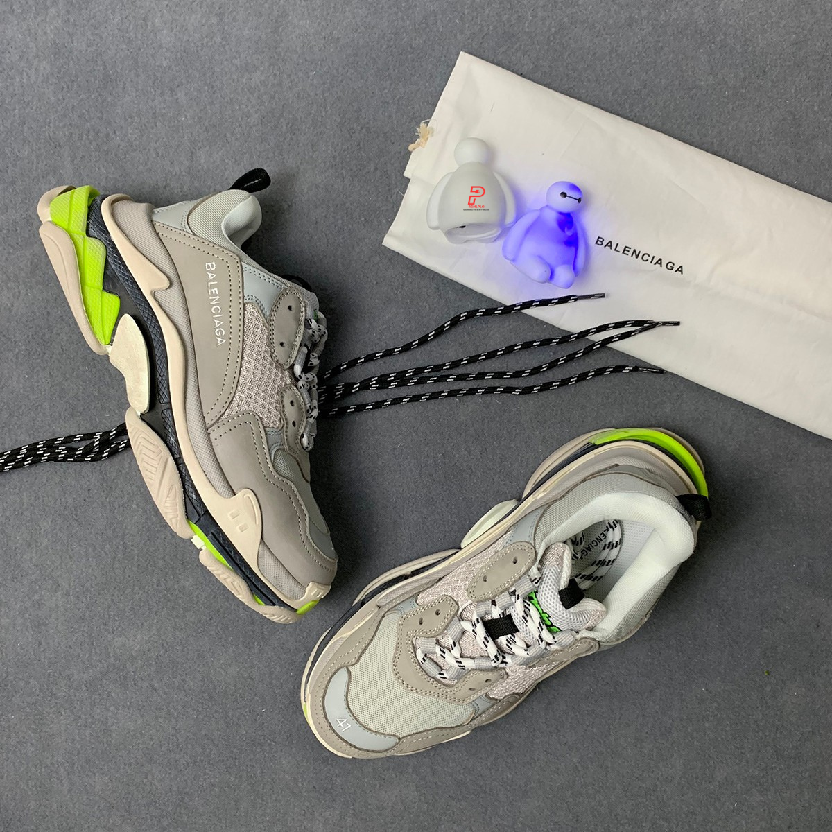Balenciaga Triple S Sneaker 'Grey Neon'
