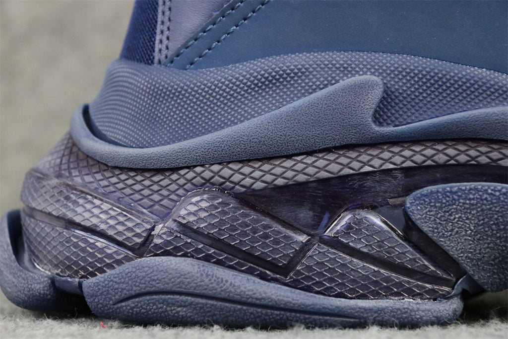 Balenciaga Wmns Triple S 'Clear Sole - Navy'