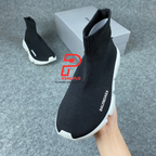 Balenciaga Wmns Speed Trainer Mid 'Black White'