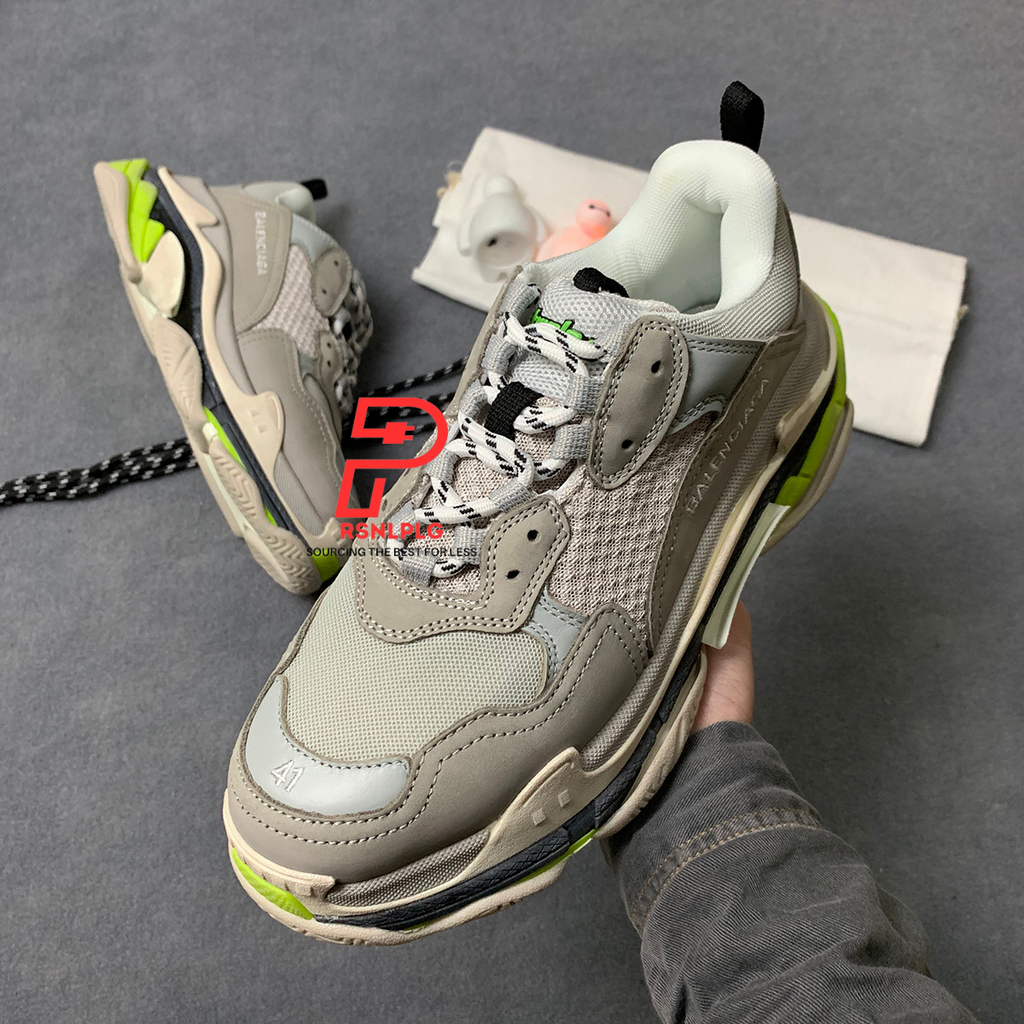 Balenciaga Triple S Sneaker 'Grey Neon'