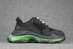 Balenciaga Wmns Triple S Clear Sole ‘Black Green'