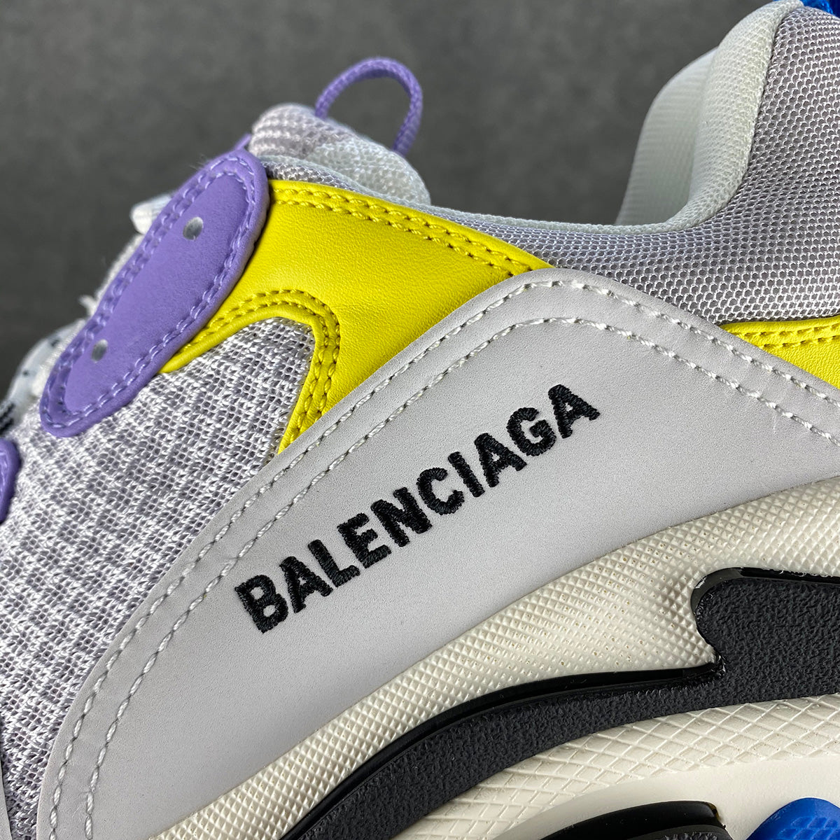 Balenciaga Wmns Triple S 'Purple Yellow'