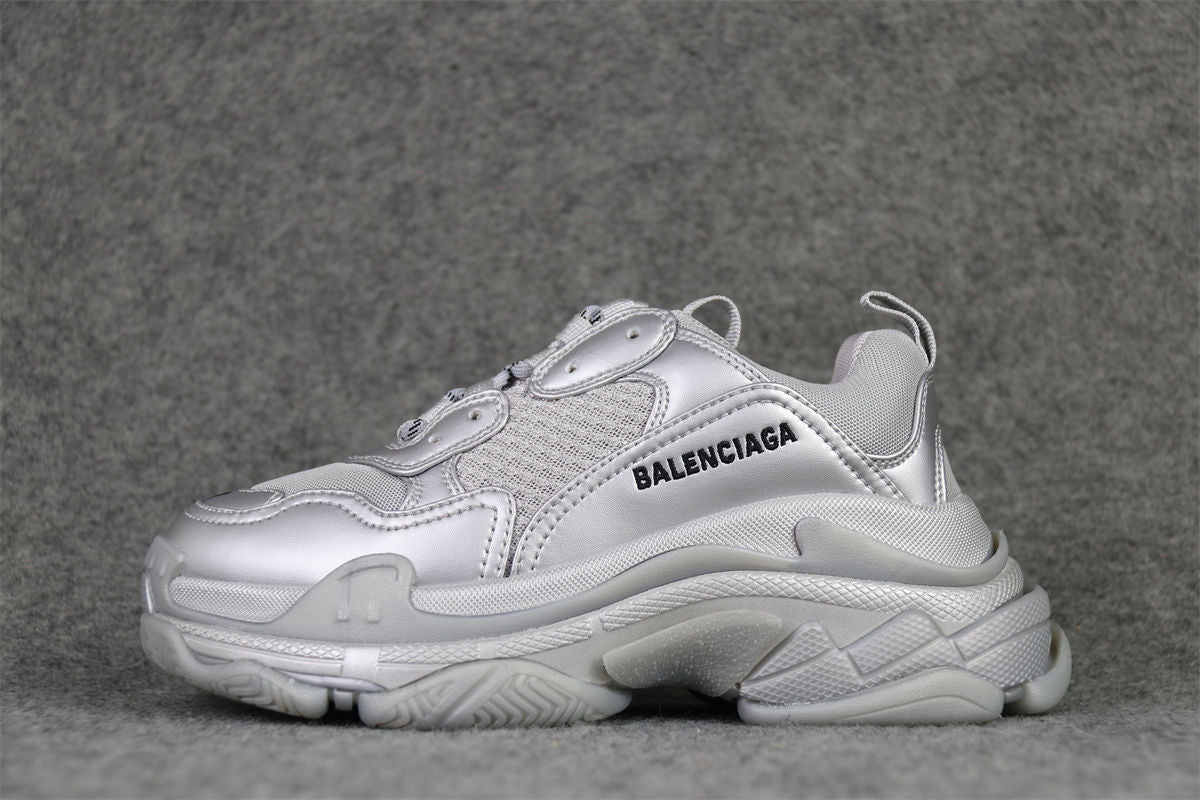 Balenciaga Triple S 'Silver Metallic'